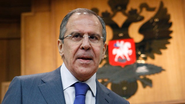 Russian Foreign Minister Sergey Lavrov  