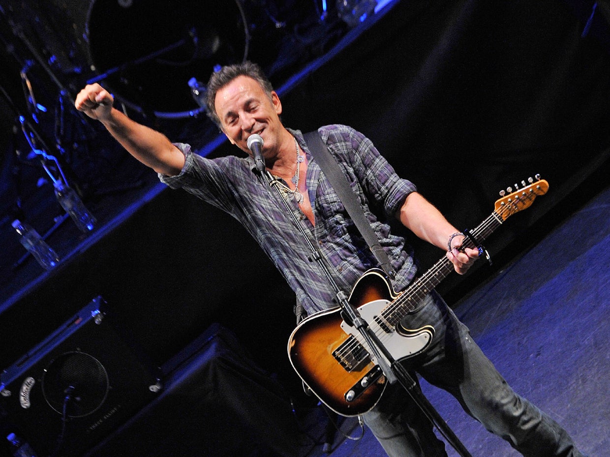 Bruce Springsteen unveils 