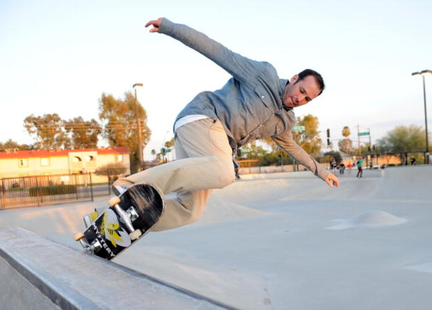 Adidas Pro Skateboarders Visit Paradise Valley Skate Park 