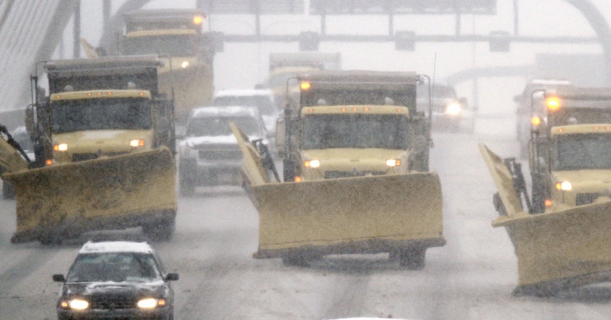 Snow storm blankets Northeast - CBS News
