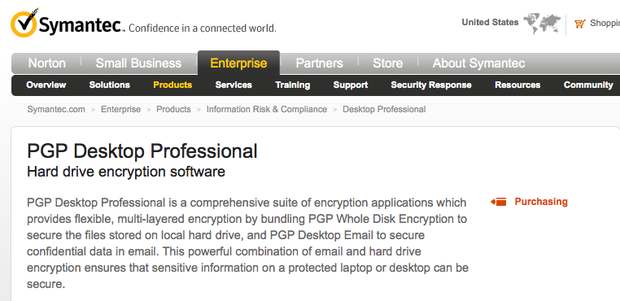 PGP Desktop: Even the FBI can't crack it! 