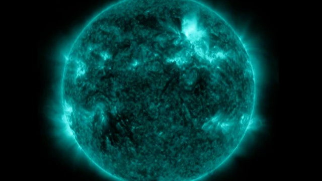 Solar flare's impact on Earth 