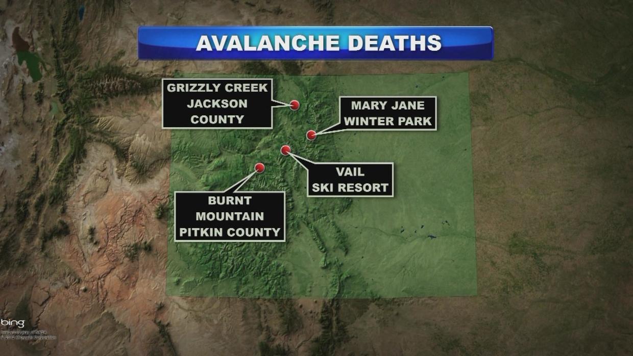 4 People Die In Colorado Avalanches This Winter CBS Colorado