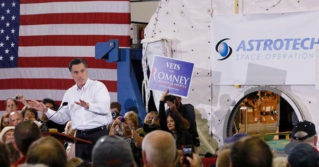 Romney more grounded than Gingrich on the Space Coast - CBS News
