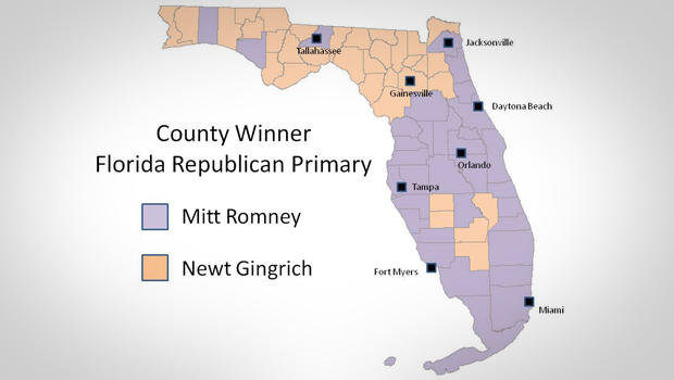 County winners in Florida Primary 