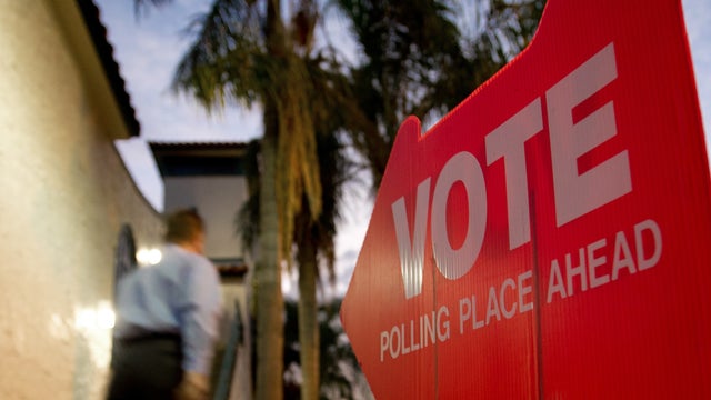 Florida polling precinct 