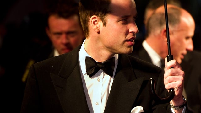 Prince William, Duke of Cambridge, attends the U.K. premiere of "War Horse" at the Odeon Leicester Square Jan. 8, 2012, in London. 