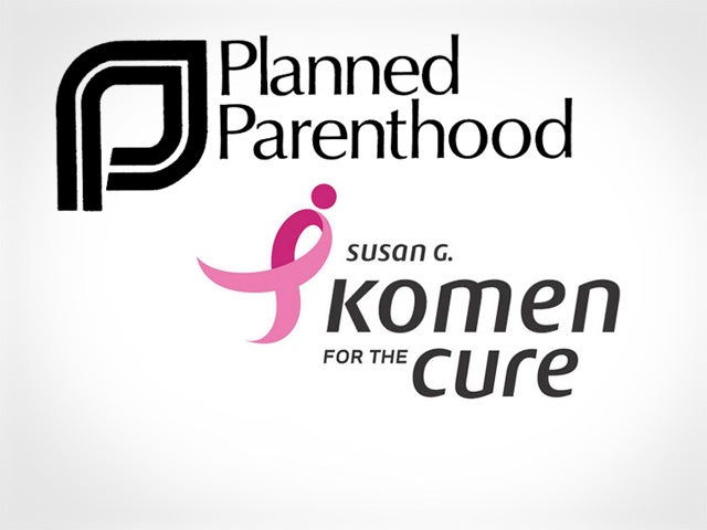Planned Parenthood and Koman logos 