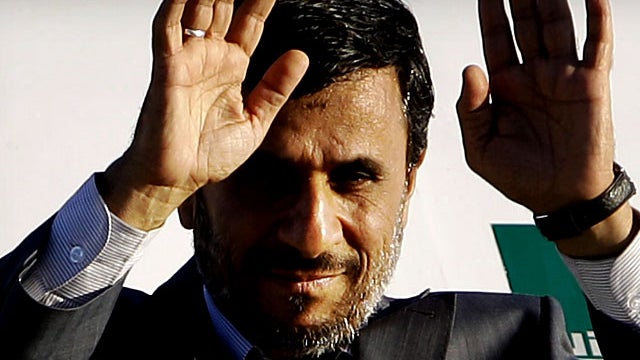 Iranian PM Mahmoud Ahmadinejad 