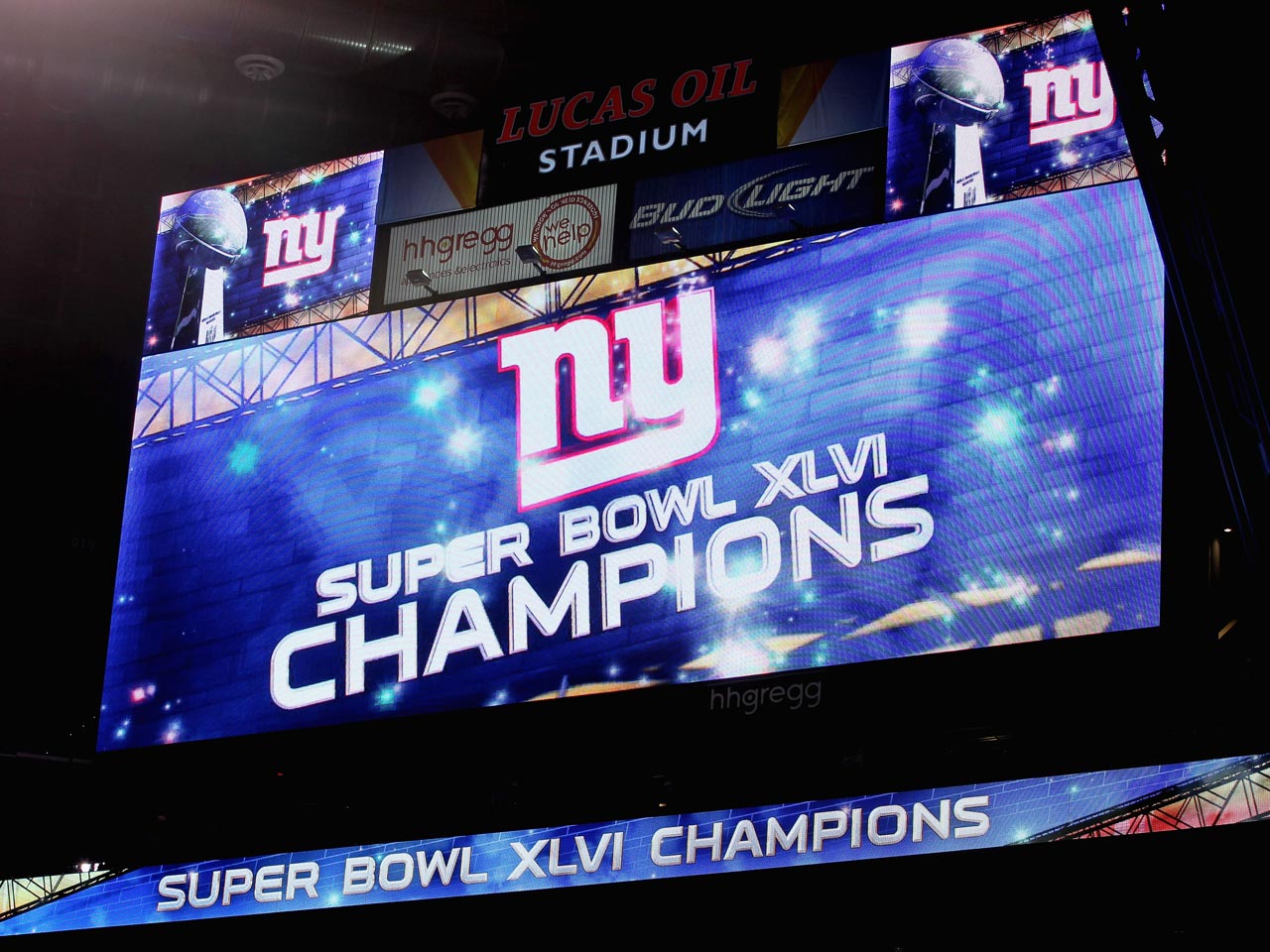 Super Bowl Xlvi Logo Patriots Vs. Giants Los Angeles Times