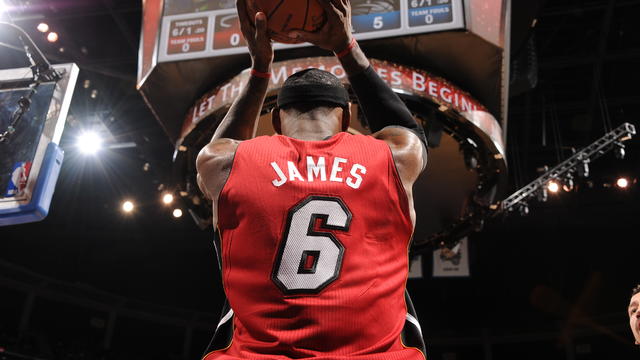 LeBron James of Miami Heat tops NBA jersey sales as Jeremy Lin falls away, NBA