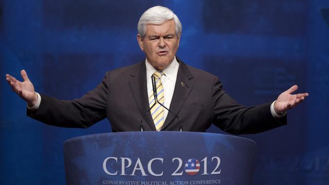 Newt Gingrich, CPAC 