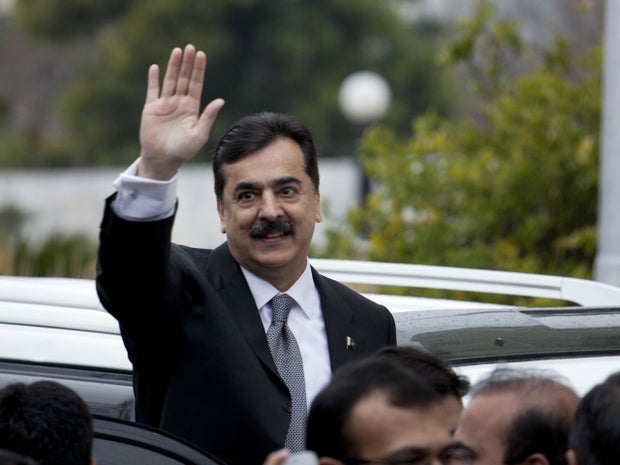 Pakistani Prime Minister Yousuf Raza Gilani 