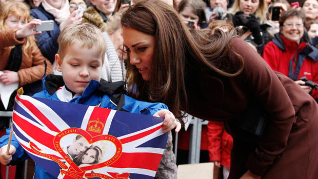 Duchess Kate on Valentine's Day visit to Liverpool 