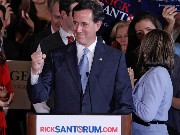 New poll finds Rick Santorum ahead of the pack 