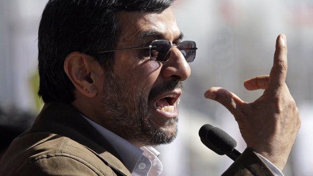 Iranian President Mahmoud Ahmadinejad  