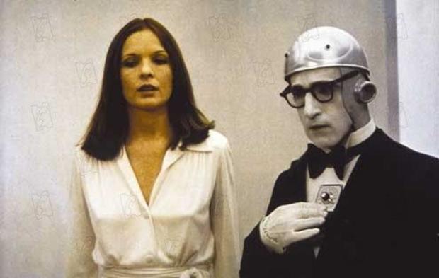 Diane Keaton and Woody Allen in "Sleeper" (1973).  