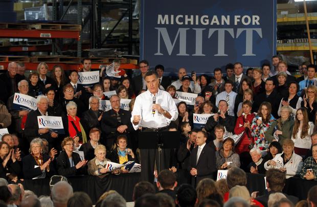 Mitt Romney, Michigan 