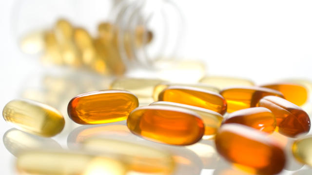 gel vitamin supplement capsules 