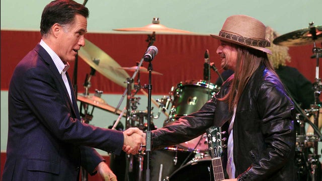 Mitt Romney, Kid Rock 