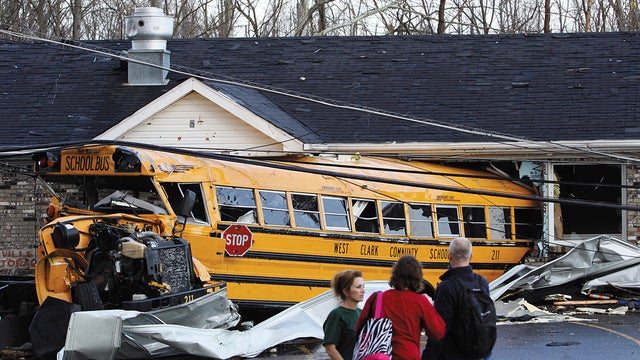 Violent storms ravage several states 