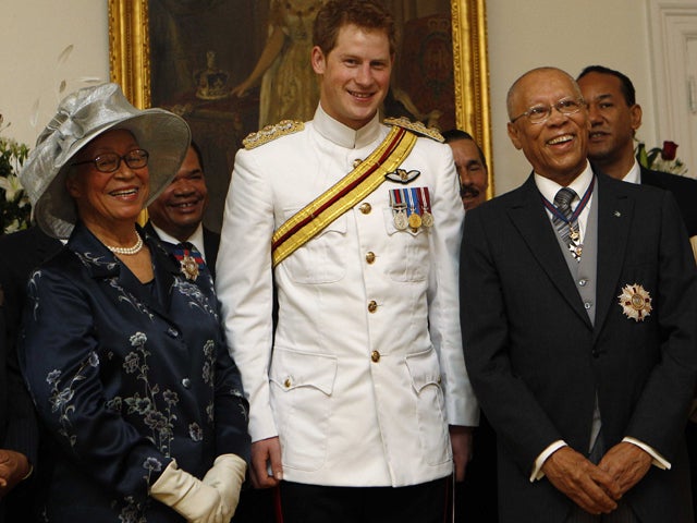 Prince Harry kicks off Diamond Jubilee tour