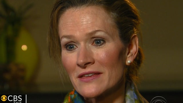 Karen Santorum, speaking with Jan Crawford 