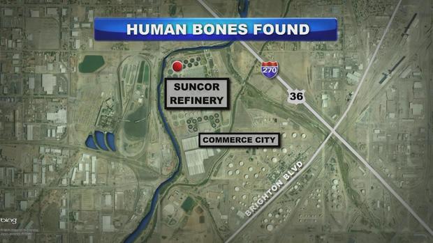 Bones Found Map 