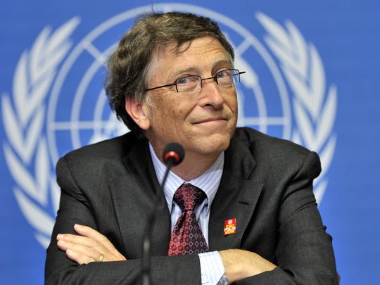 Microsoft co-founder Bill Gates 