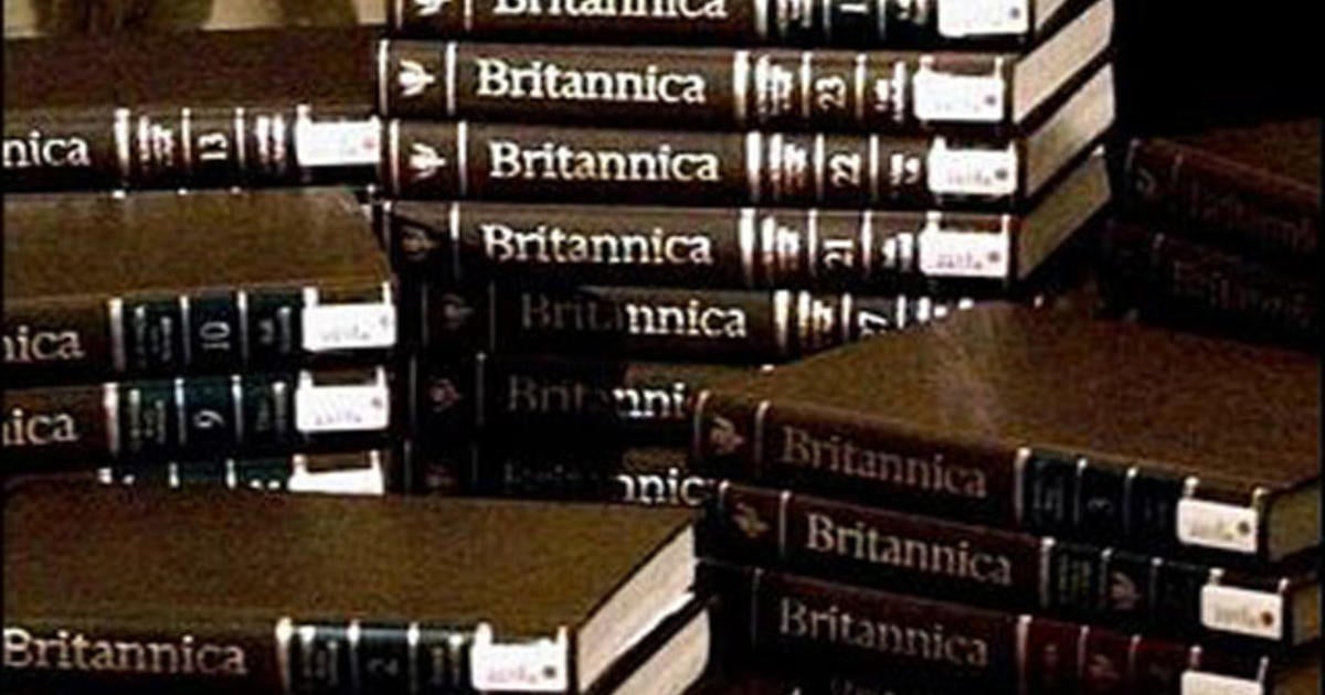 Encyclopaedia Britannica Ends 244 Years Of Print CBS News