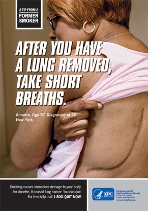 Shocking ads: Tips from smokers