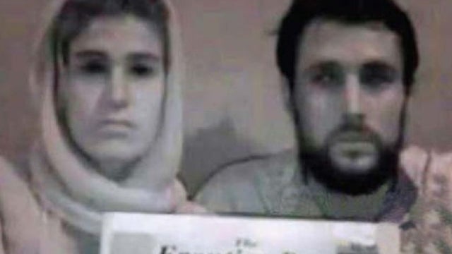 Swiss nationals David Olivier and Widmar Daniela  