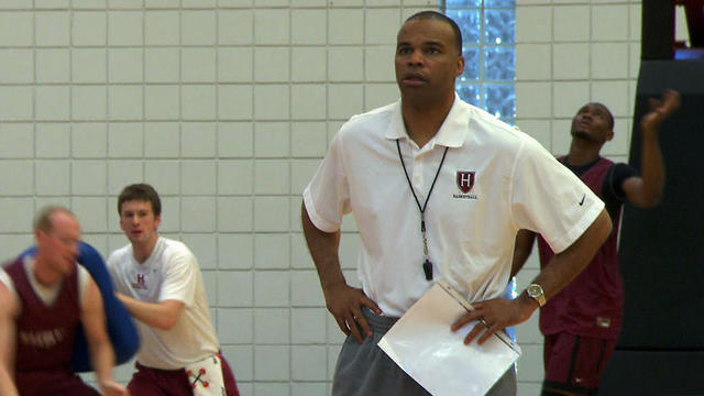 Tommy Amaker is the head coach for the Harvard Crimson.   