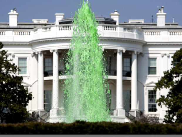St. Patrick's Day, White House 