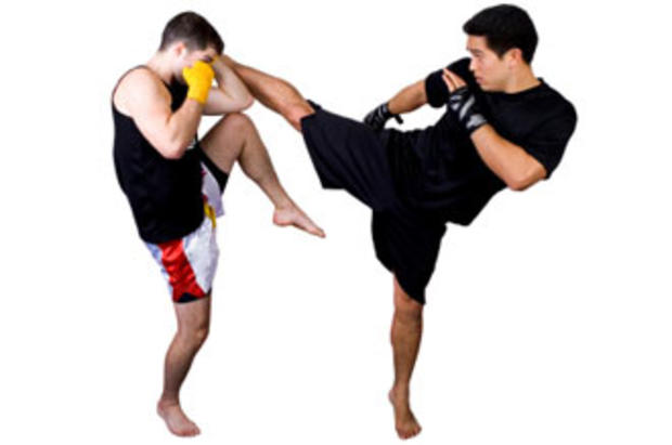 blockhead kick MMA 