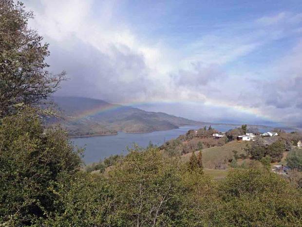 Rainbow over Lake Berryessa1web 