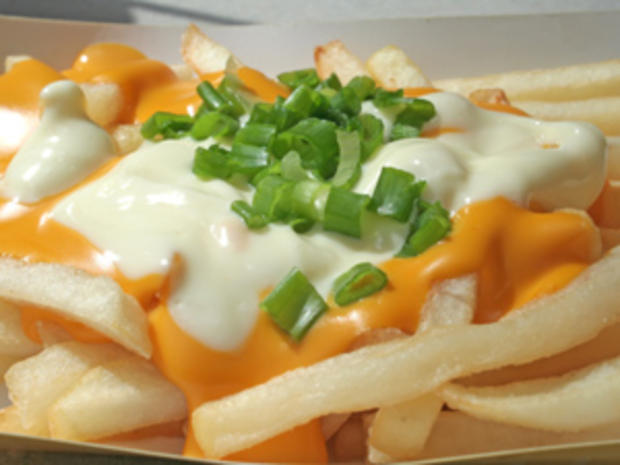 cheese fries  