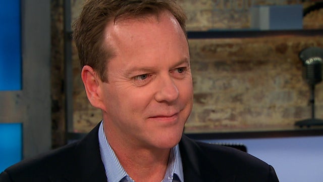 Kiefer Sutherland on "CBS This Morning." 