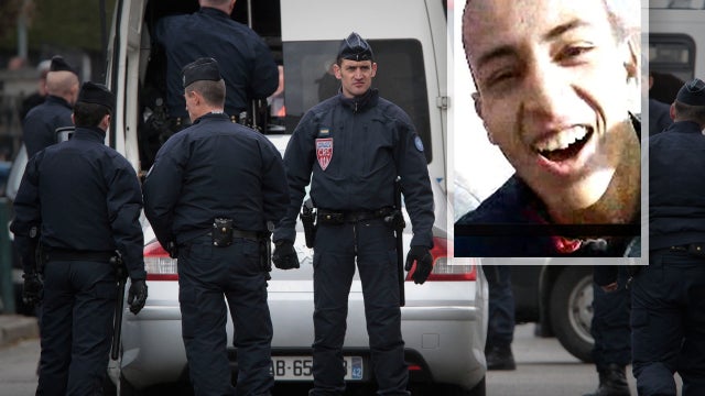 This undated and unlocated frame grab provided Wednesday, March 21, 2012, by French TV station France 2 shows Mohamed Merah.  