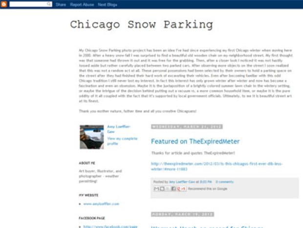 Chicago Snow Parking 