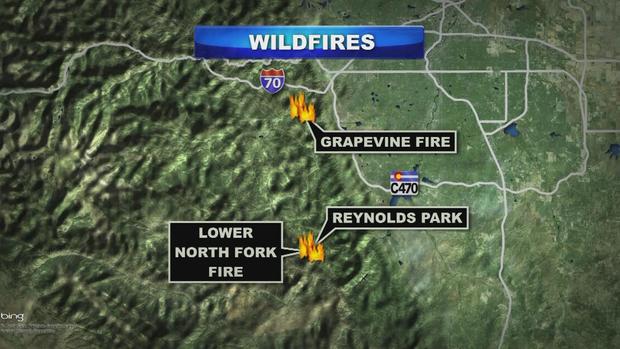 Wildfires Map 