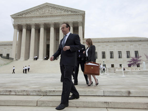 Attorney Paul Clement leaves the Supreme Court 