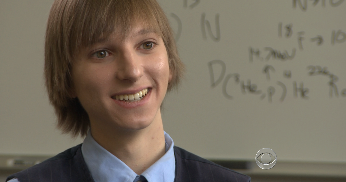 Teenage physics wonder turns to nuclear safety - CBS News