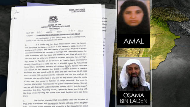 Bin Laden wife tells of relocations in Pakistan 