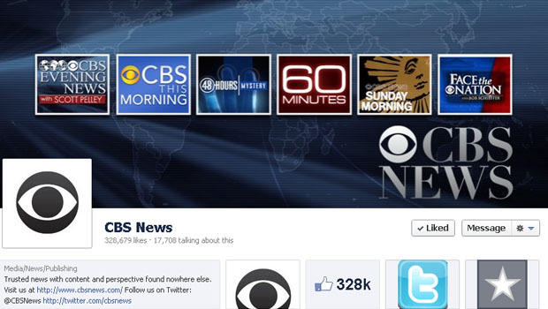 CBS News Facebook Timeline 