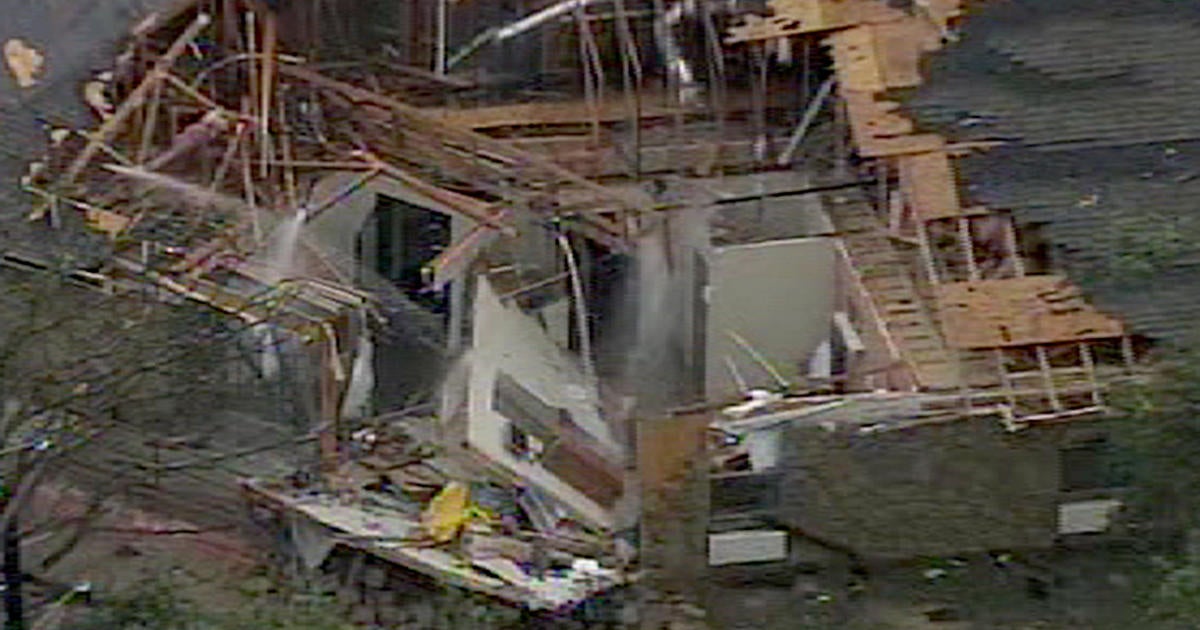 Tornado Damage In Dallas, Texas - Cbs News