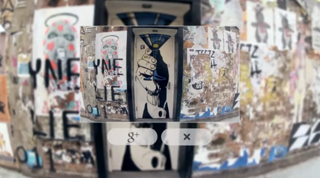 An on-demand in-eye camera 