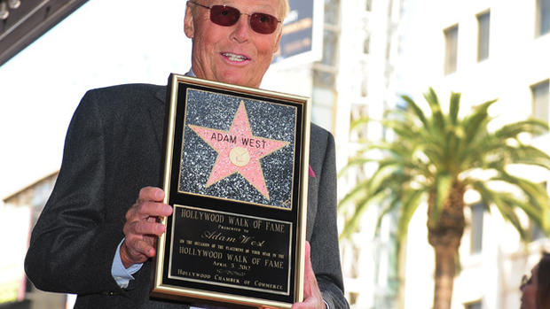 Adam West gets star on Walk of Fame 