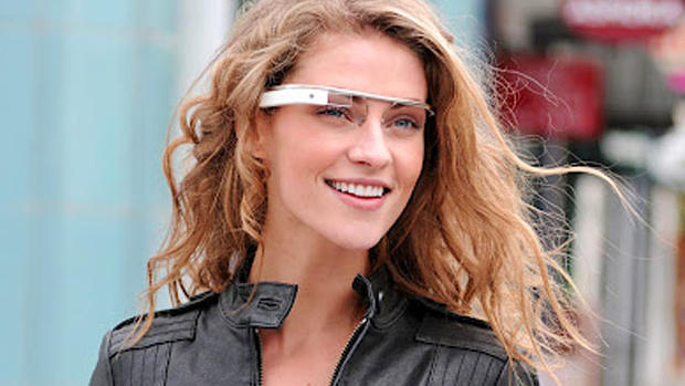 Google's futuristic "Project Glass" eye wear 