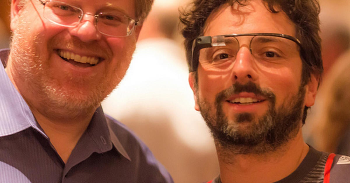 Google Co-founder Sergey Brin Spotted With Google Glasses - CBS News